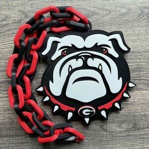 Georgia Bulldog Chain - Black and Red
